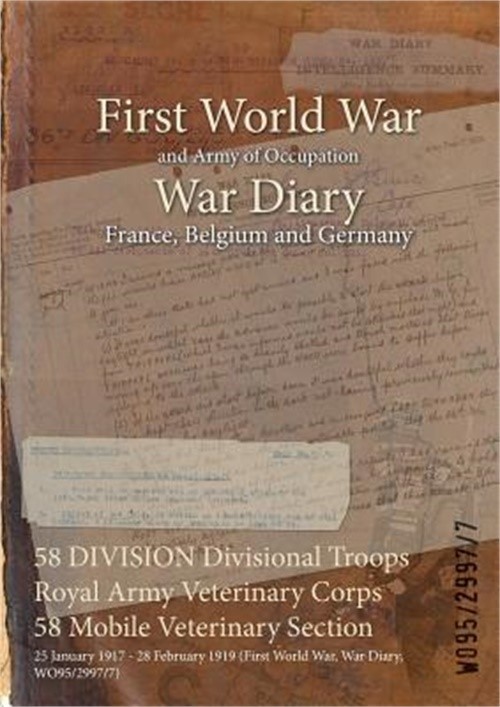 58 DIVISION Divisional Troops Royal Army Veterinary Corps 58 Mobile Veterinary S