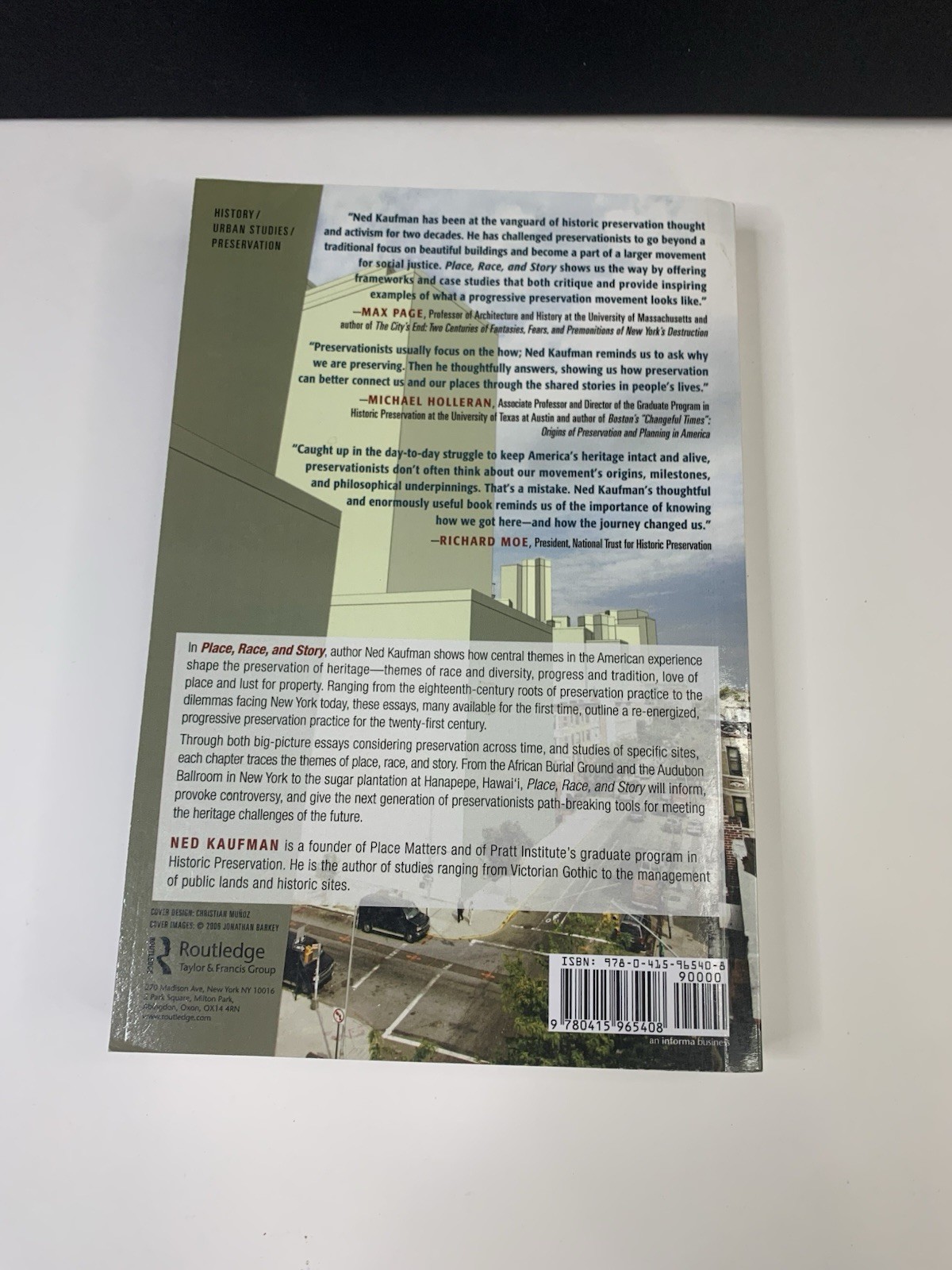 Place, Race, And Story by Ned Kaufman (Very Good Paperback)