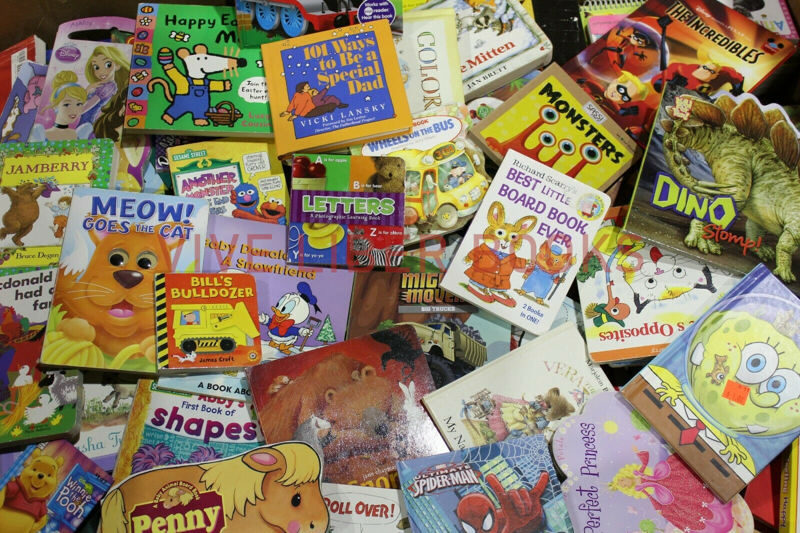 Lot of 10 – Board Books for Children’s/ Kids/ Toddler Babies/ Preschool/Daycare