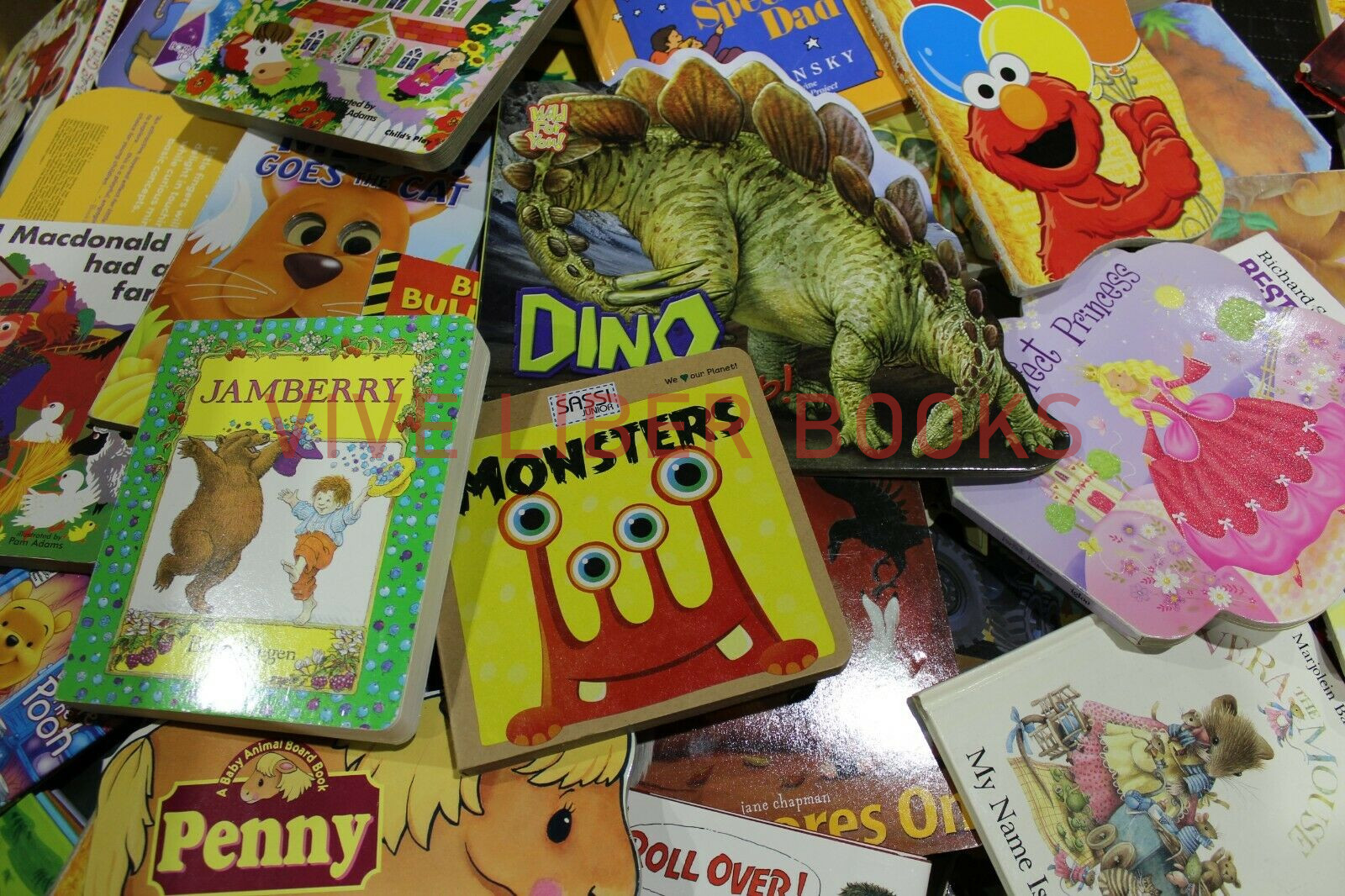 Lot of 10 – Board Books for Children’s/ Kids/ Toddler Babies/ Preschool/Daycare