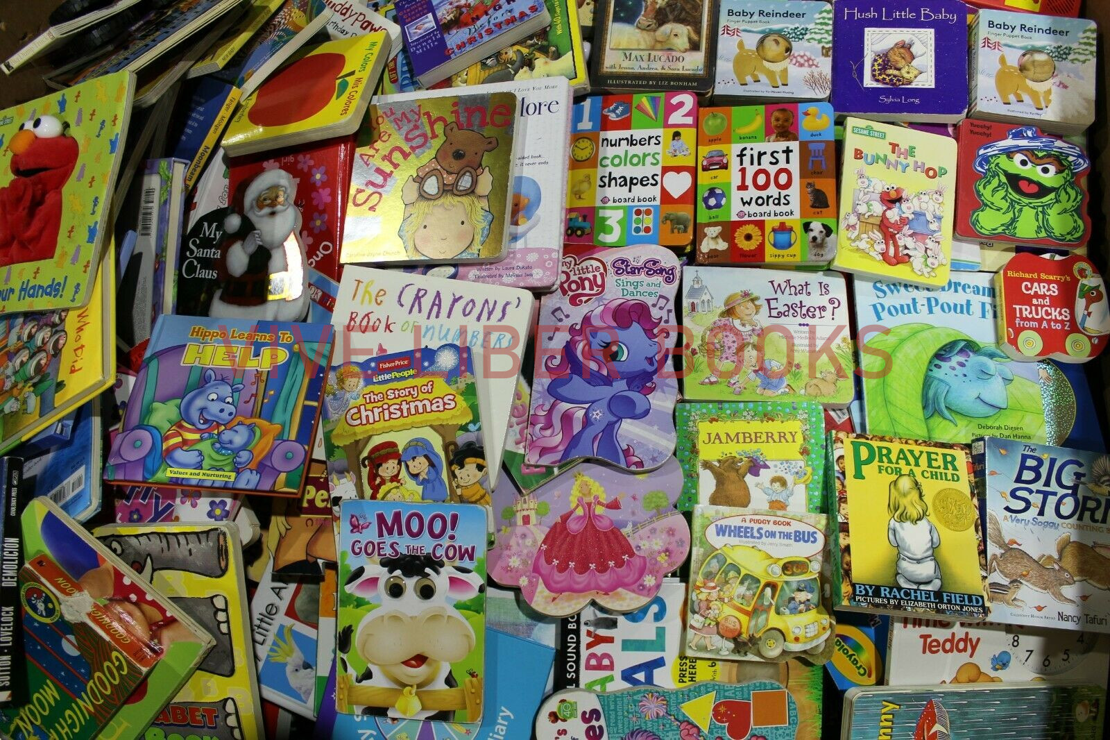 Lot of 10 – Board Books for Children’s/ Kids/ Toddler Babies/ Preschool/Daycare