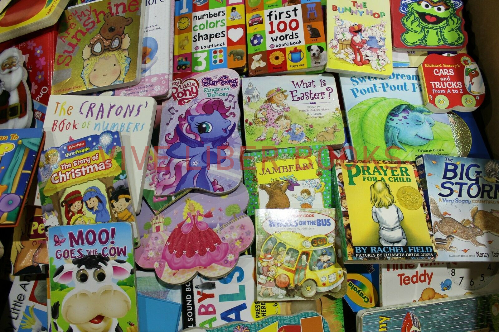 Lot of 10 – Board Books for Children’s/ Kids/ Toddler Babies/ Preschool/Daycare