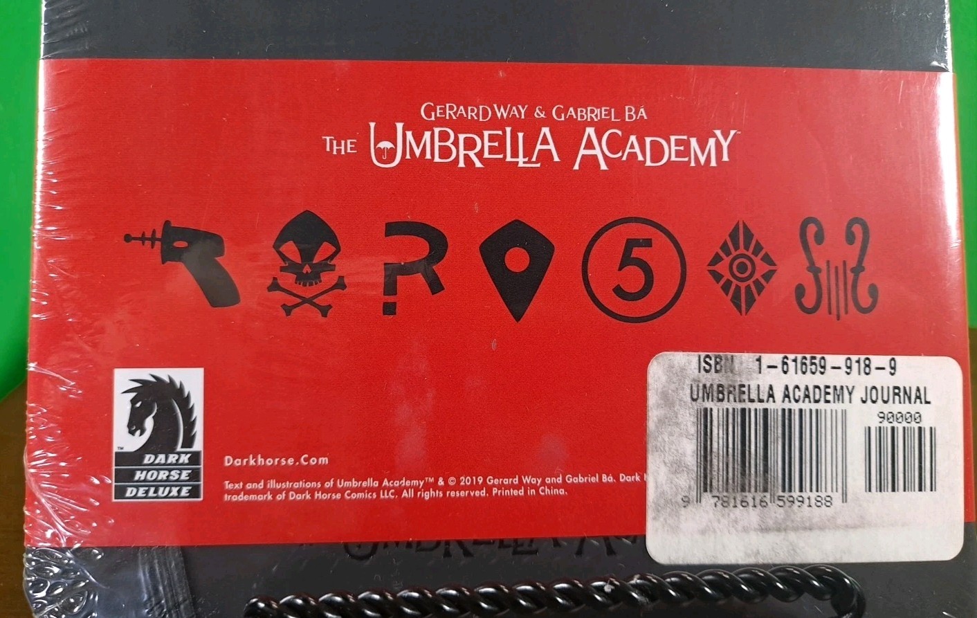 New „The Umbrella Academy“ Blank Leather Bound Journal with Pocket 192 Pages