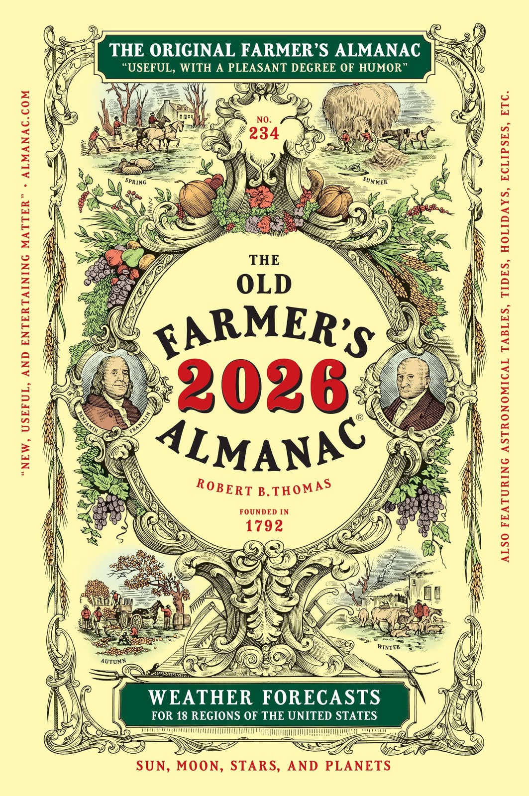 The 2026 Old Farmer’s Almanac Trade Edition: The Beloved and Bestselling Ann…