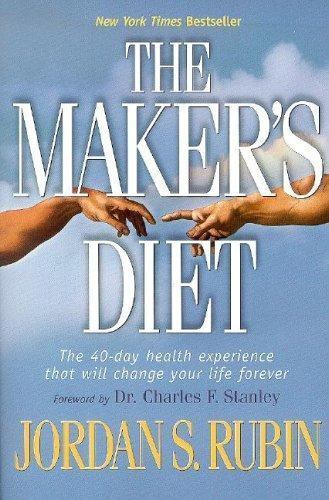 The Maker’s Diet – 0425204138, Jordan Rubin, paperback